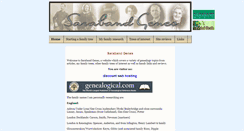Desktop Screenshot of genes.saraband.com.au