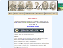 Tablet Screenshot of genes.saraband.com.au